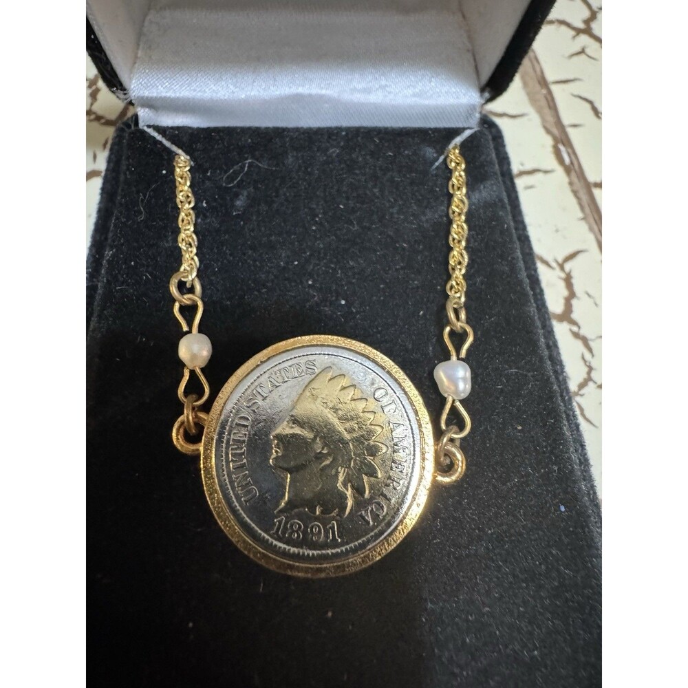 Indian Princess Penny Charm Bracelet